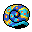 colourful snail shell
