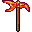 fiery barbarian axe replica