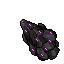 dark stone pile