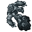 statue of werewolf