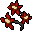 crimson nightshade blossom