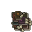 pile of books and scrolls