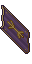 purple curtain