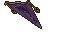 purple curtain