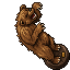 stuffed bear display