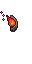 lit wall lamp
