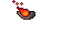 lit wall lamp
