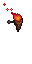 lit torch bearer