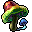colourful mushroom