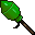 green fireworks rocket