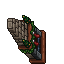 festive fireplace