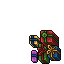 festive pile of presents