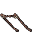 wooden scaffolding