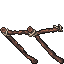 wooden scaffolding