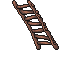 wooden ladder
