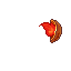 lit wall lamp