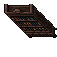 wooden bookcase