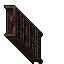 wooden bookcase