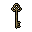 wooden cage key