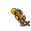 golden outfit display