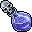 vial with a skull cork