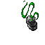 small snake head