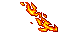 burning wall