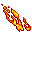 burning wall