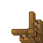 wooden railing