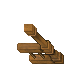 wooden railing