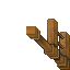 wooden railing
