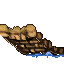 wrecked ship hull