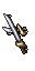 crossed weapons