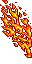 burning wall
