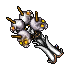 glowing skull pillar