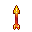 flaming arrow