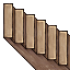 wooden stairs