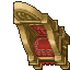 brass throne