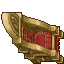 brass throne